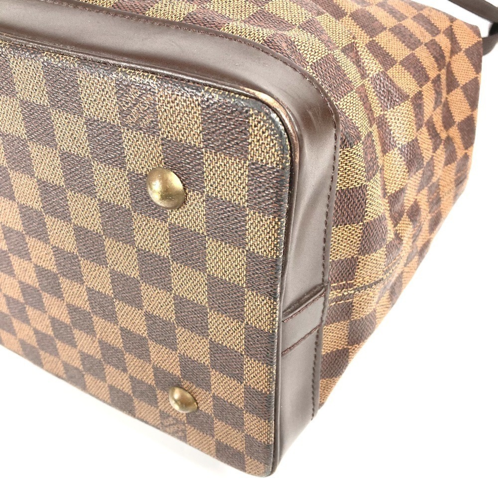 LOUIS VUITTON Authentic Brown Damier Canvas Shoulder Bag - Picture 6 of 16
